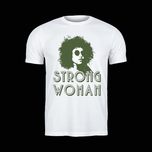 Strong Woman - Army Green