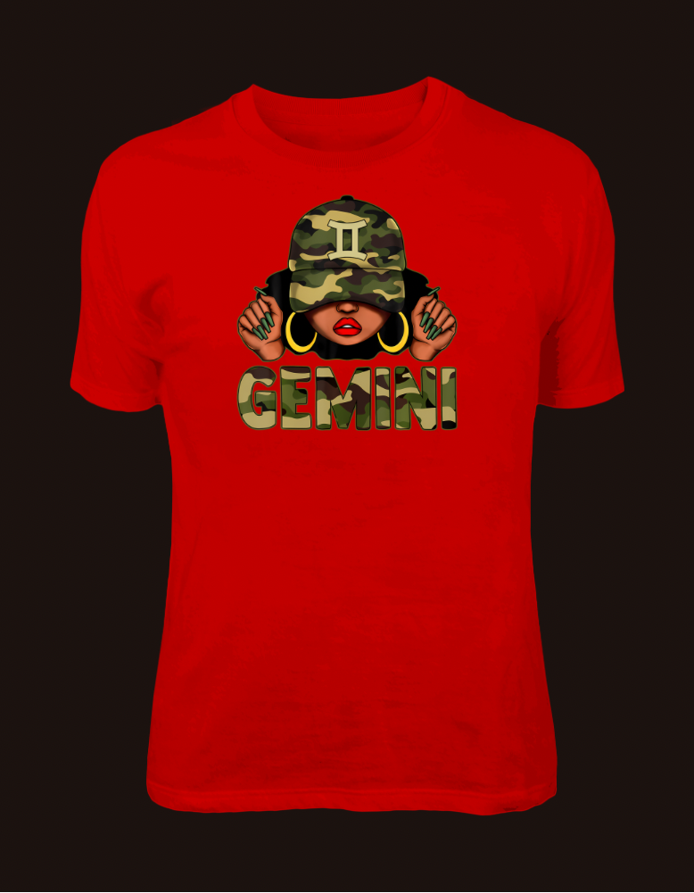 Camo Girl Zodiac Tee