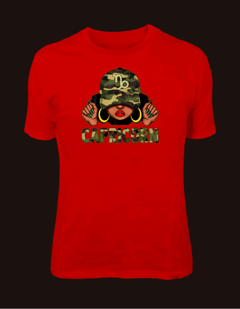 Camo Girl Zodiac Tee