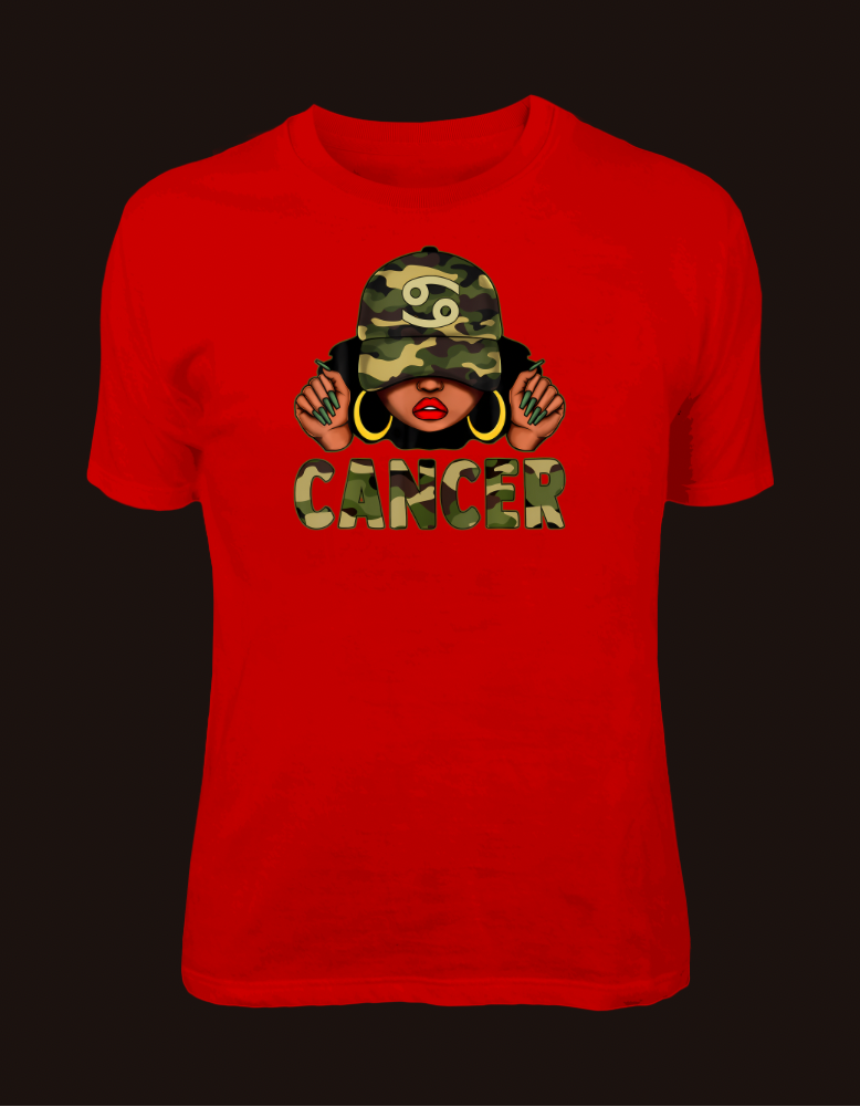 Camo Girl Zodiac Tee