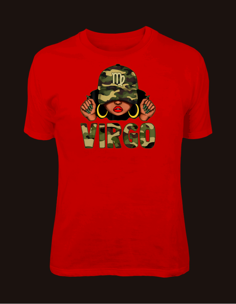 Camo Girl Zodiac Tee