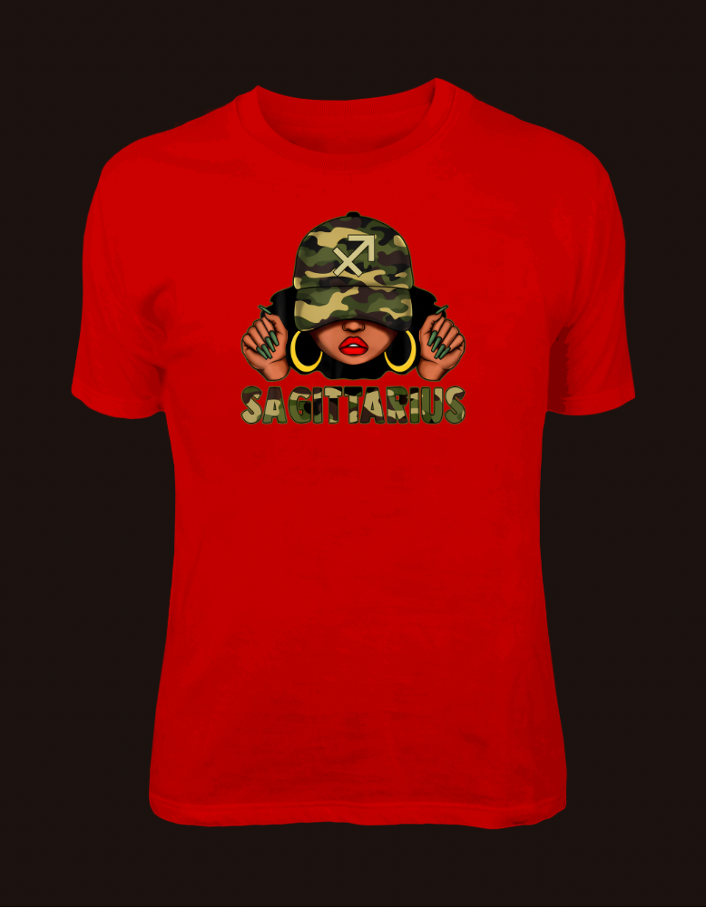 Camo Girl Zodiac Tee