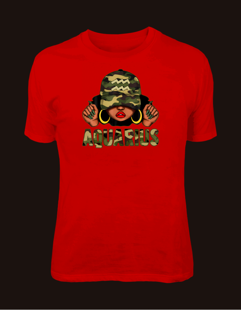 Camo Girl Zodiac Tee