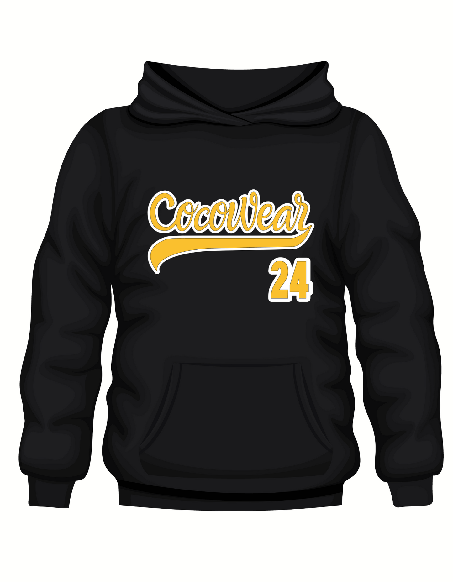 Cocowear Logo Baseball Style Hoodie