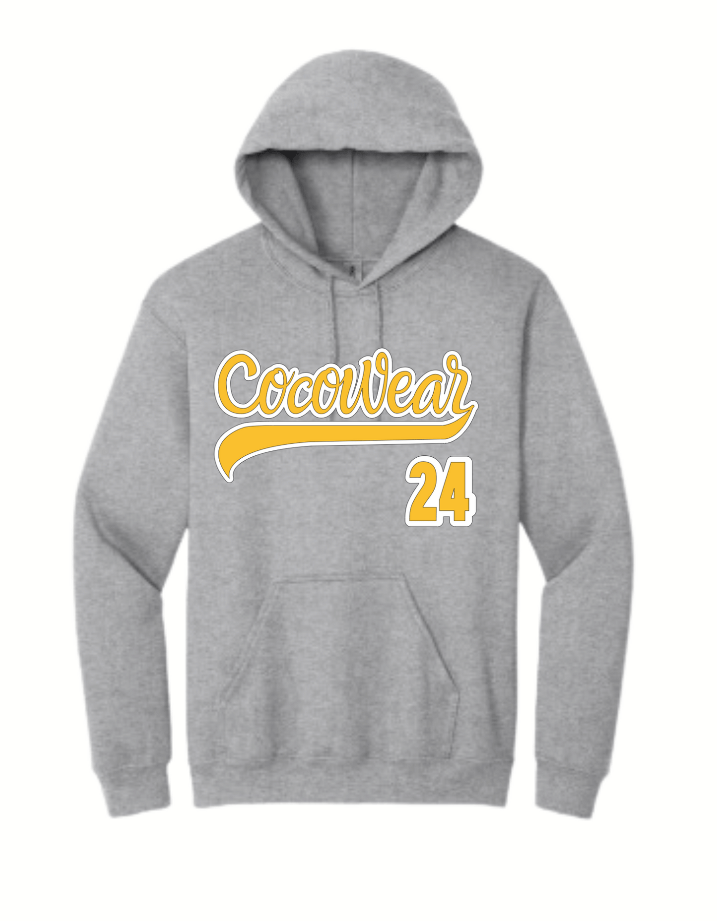 Cocowear Logo Baseball Style Hoodie