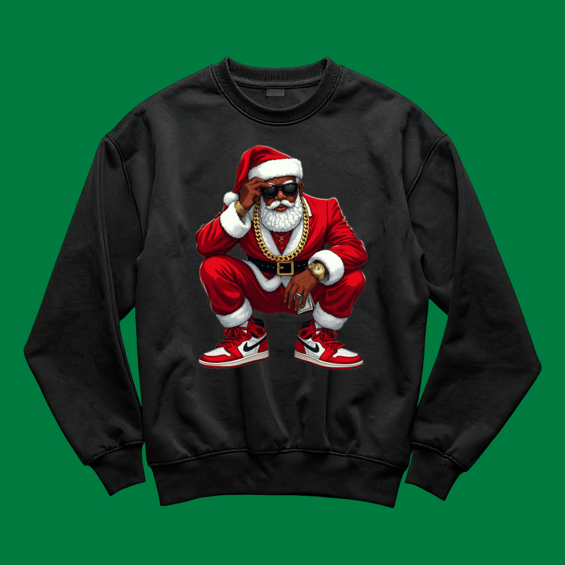 Hip Hop Santa Sweatshirt
