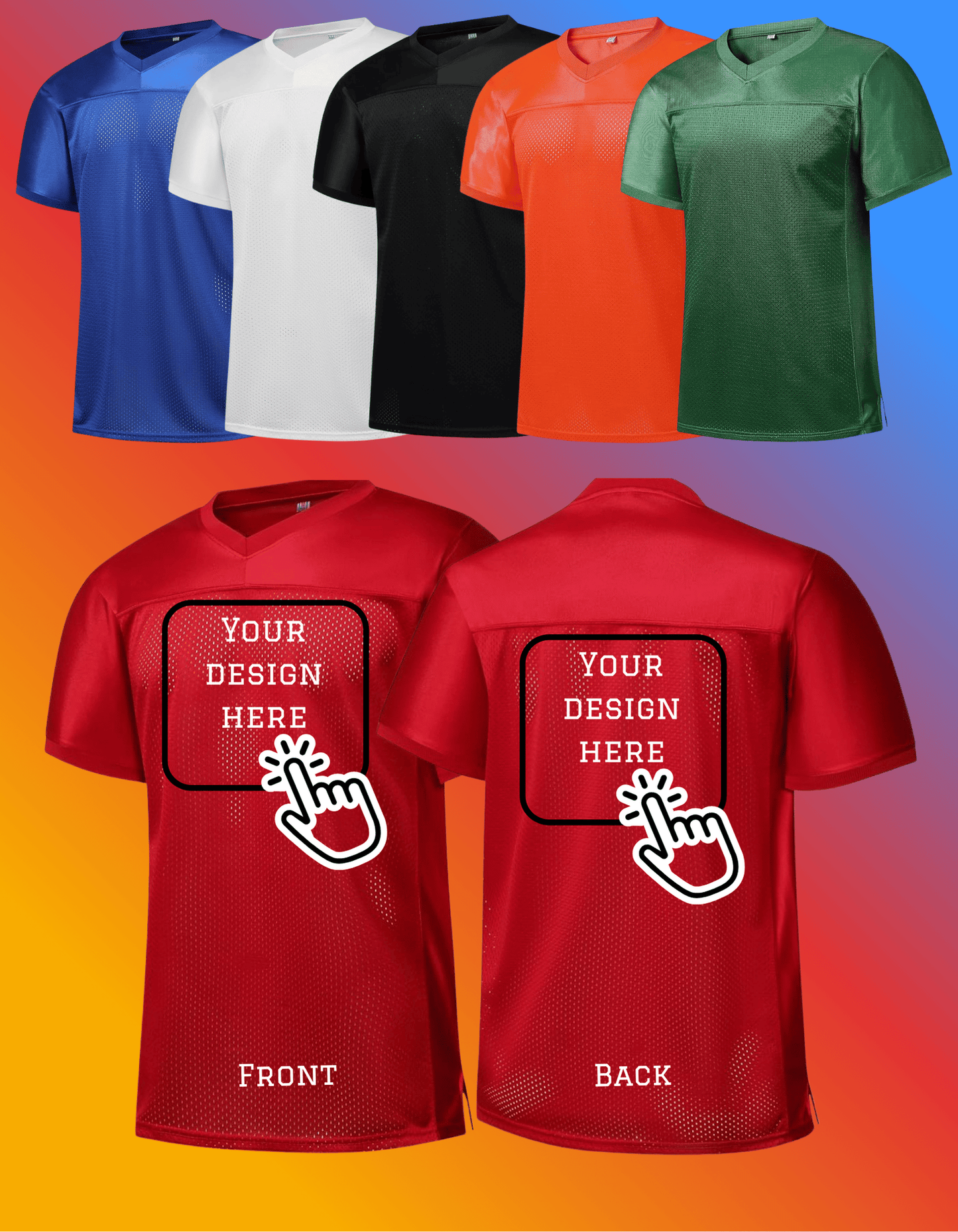 Custom Jersey - 10-14 Business Days Processing Time