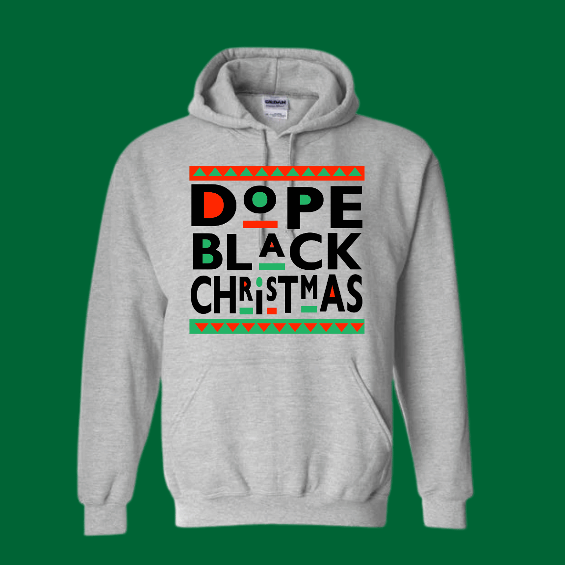 Dope Black Christmas – Holiday Hoodie, Sweatshirt, or T-Shirt
