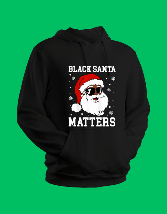 Black Santa Matters Hoodie