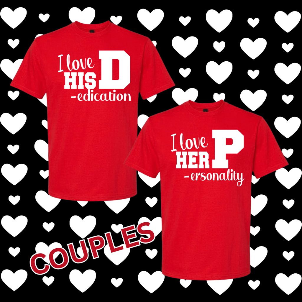 Couples Valentine’s Day Matching Shirt Collection