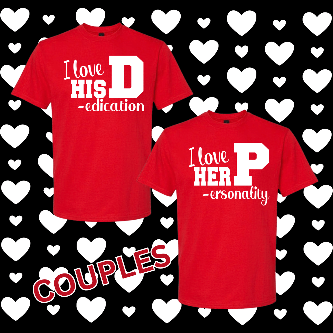 Couples Valentine’s Day Matching Shirt Collection