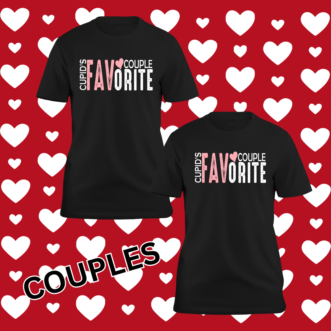 Couples Valentine’s Day Matching Shirt Collection
