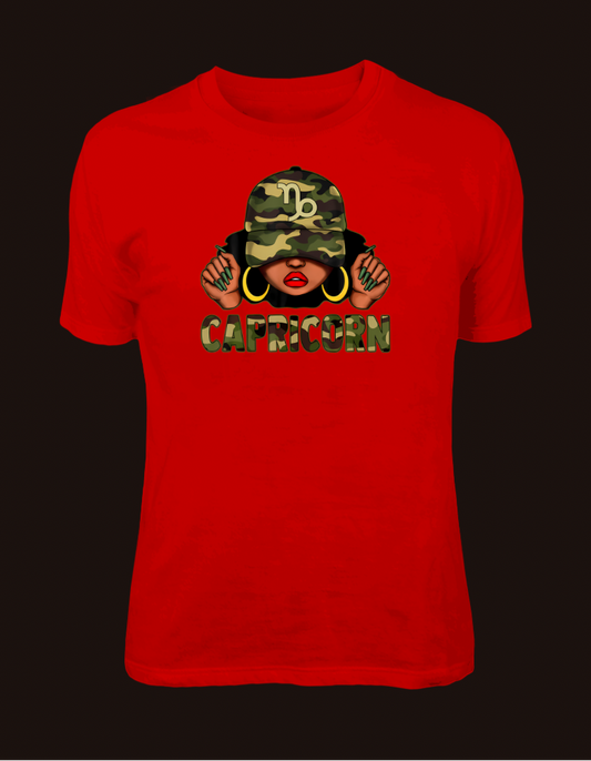 Camo Girl Zodiac Tee