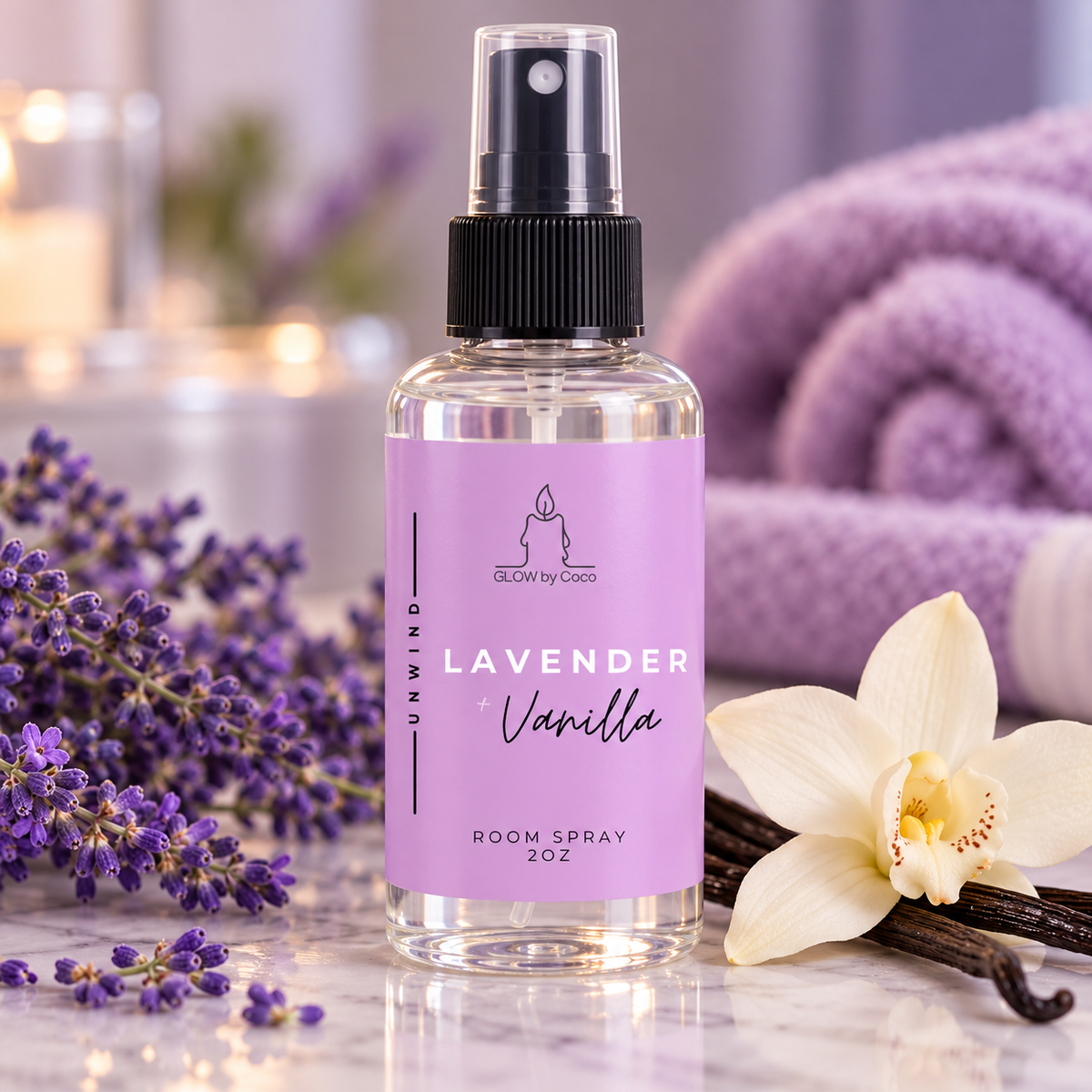 Unwind - Lavender + Vanilla Room Spray