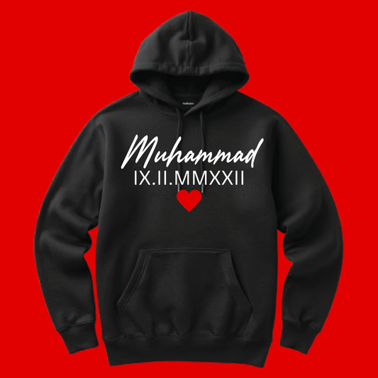 Custom Last Name & Wedding Date Hoodie or Tee