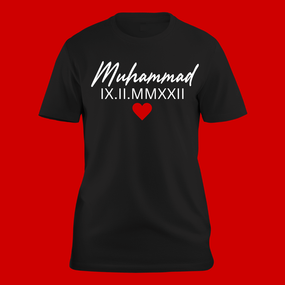 Custom Last Name & Wedding Date Hoodie or Tee