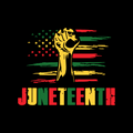 Juneteenth Fist/Flag
