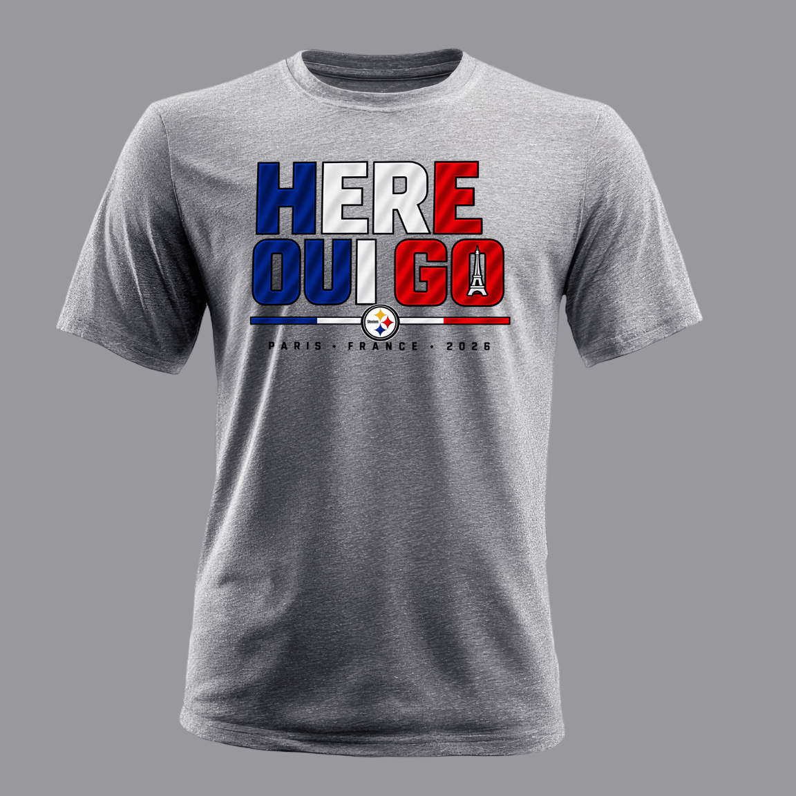 Steelers vs. Saints – Paris 2026 Game Day Tees & Hoodies