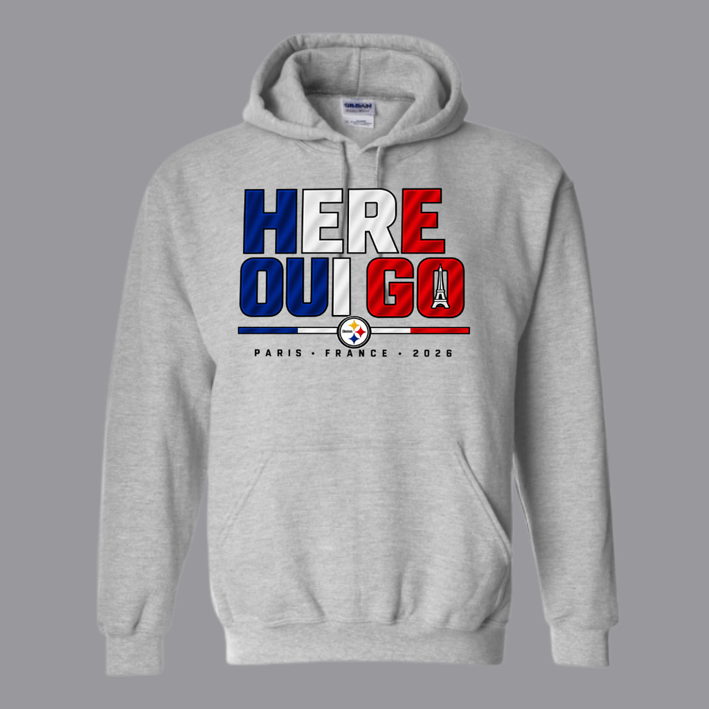 Steelers vs. Saints – Paris 2026 Game Day Tees & Hoodies