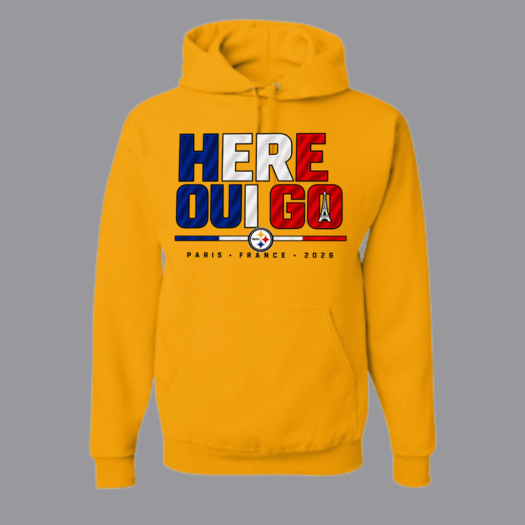 Steelers vs. Saints – Paris 2026 Game Day Tees & Hoodies
