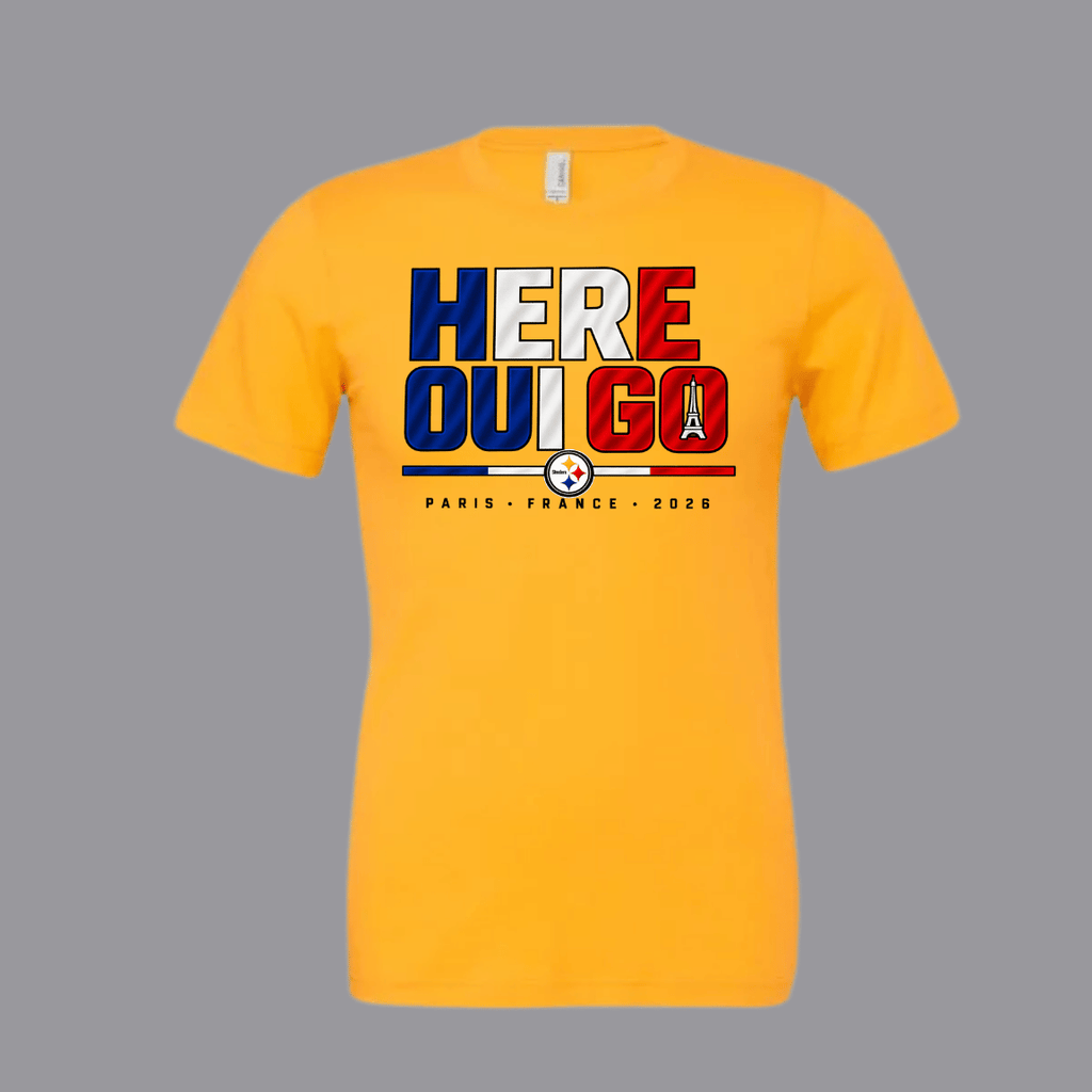 Steelers vs. Saints – Paris 2026 Game Day Tees & Hoodies