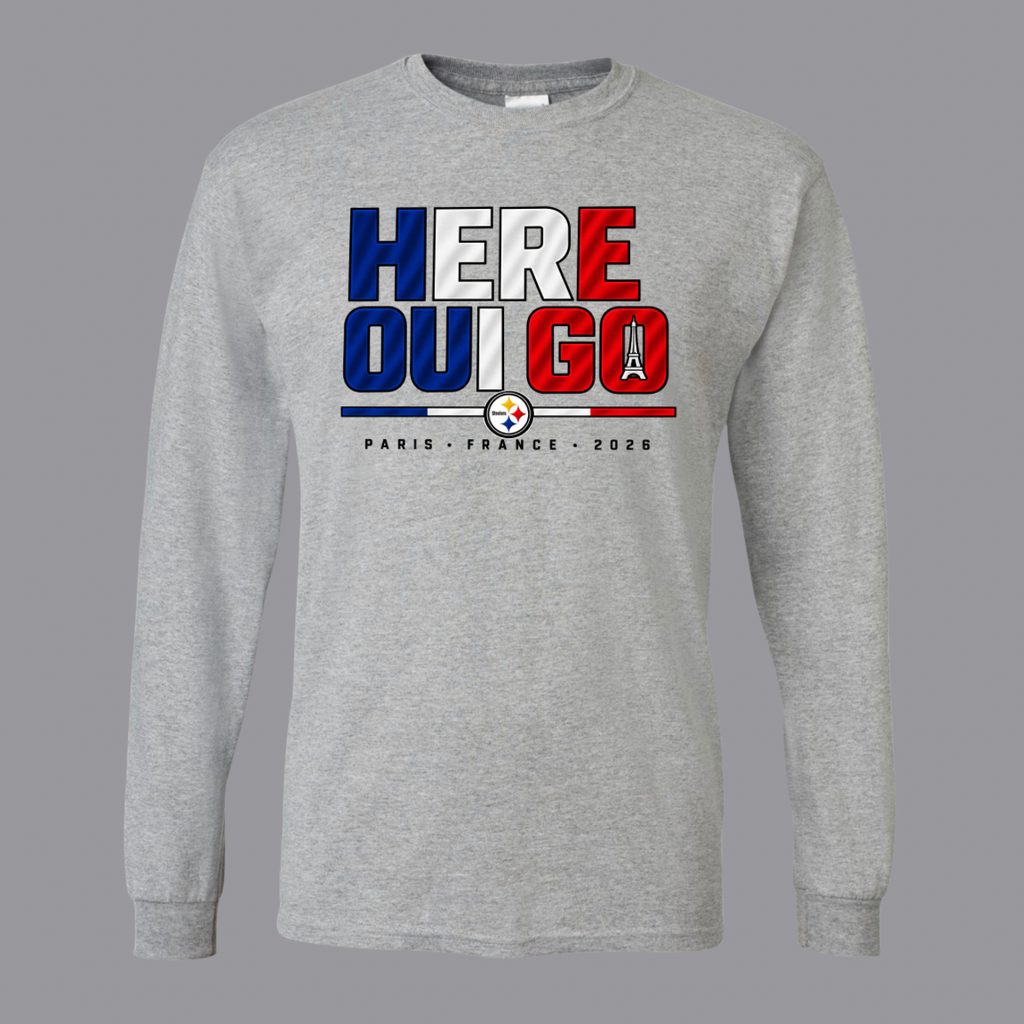 Steelers vs. Saints – Paris 2026 Game Day Tees & Hoodies
