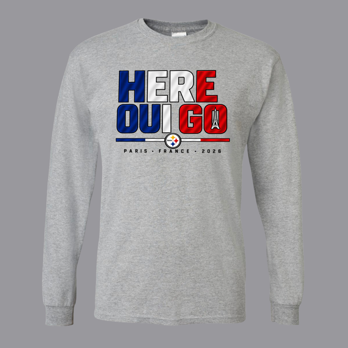 Steelers vs. Saints – Paris 2026 Game Day Tees & Hoodies